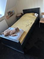 Bed en bureau Mees van Saartje Prum, Ophalen, 85 tot 100 cm, Zo goed als nieuw, Lattenbodem