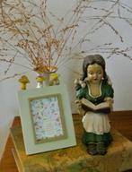 Herfsttafel paddenstoelen lijstje decoratief fotolijstje, Ophalen of Verzenden, Voor 1940, Gebruikt