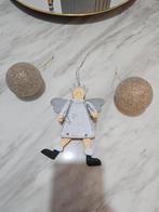 Christmas xmas tree decoration luxury 2 balls + happy angel, Ophalen