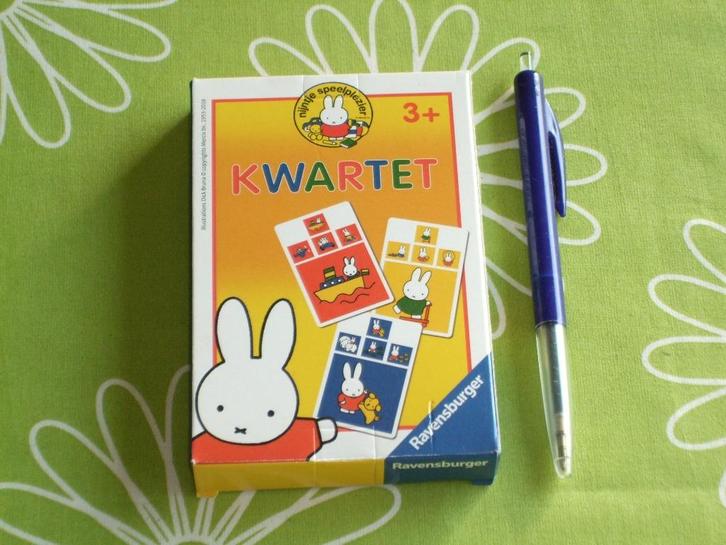 Nijntje kwartet (kaarten nieuw in de seal), Verzamelen, Speelkaarten, Jokers en Kwartetten, Zo goed als nieuw, Kwartet(ten), Ophalen of Verzenden