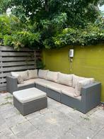 Loungeset, Ophalen, 5 zitplaatsen, Kunststof, Gebruikt
