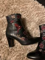 Floris van Bommel Laarsjes - Maat 38 - Zwart, Zwart, Lage of Enkellaarzen, Ophalen of Verzenden, Zo goed als nieuw