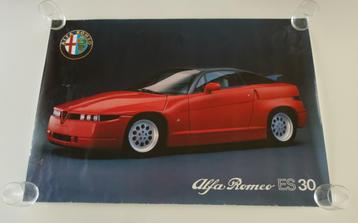 Vintage Poster - Alfa Romeo ES 30 uit 1989 beschikbaar voor biedingen