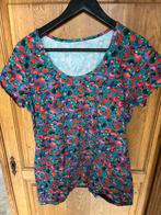 Lien & Giel Shirt - Bloemenprint, Kleding | Dames, Overige kleuren, Maat 42/44 (L), Lien en giel, Ophalen of Verzenden