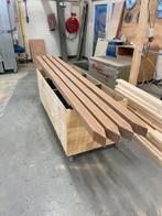 Partij Hardhouten Palen / Balken – 305 cm, Ophalen, Zo goed als nieuw, 50 mm of meer, Balk