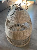 Prachtige rieten lamp, Ophalen of Verzenden, Zo goed als nieuw, Minder dan 50 cm