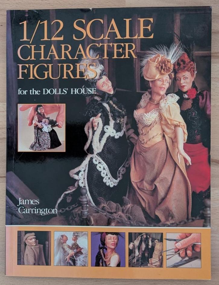 Boek 1/12 Scale character figures for the dolls house, Verzamelen, Poppenhuizen en Toebehoren, Gebruikt, Overige typen, Ophalen of Verzenden