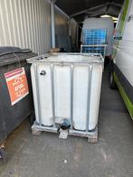 Ibc 2x, Tuin en Terras, Regentonnen, 150 liter of meer, Ophalen of Verzenden, Zo goed als nieuw, Kunststof