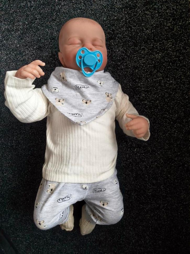 Reborn speelpop Bo, Verzamelen, Poppen, Nieuw, Pop, Levensecht of Reborn, Ophalen of Verzenden