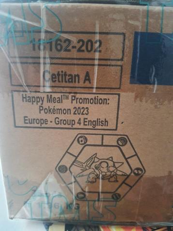 Pokemon Mcdonalds 2023 Cetitan Case beschikbaar voor biedingen