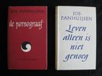 Jos Panhuijsen, 2 Boeken beiden met opdracht, Ophalen of Verzenden, Gelezen, Nederland