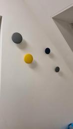 Design kapstok voor jassen, 2 grijs 1 blauw 1 geel, Ophalen of Verzenden, Zo goed als nieuw, Hout, 150 tot 200 cm