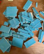 Mozaiek tegel resten turquoois blauw, Doe-het-zelf en Verbouw, Tegels, Ophalen, Keramiek, Minder dan 5 m², Wandtegels