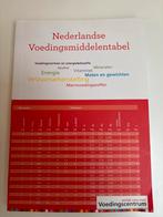 Nederlandse Voedingsmiddelentabel, Ophalen of Verzenden, Zo goed als nieuw, Dieet en Voeding