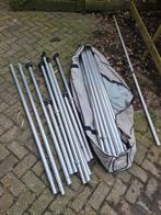 Aluminium frame boot tent, Ophalen