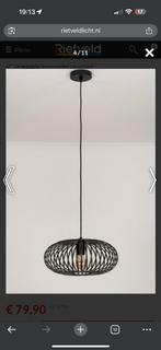 Rietveld hanglamp groot mat zwart dia 39 cm, Huis en Inrichting, Ophalen of Verzenden, Zo goed als nieuw, Minder dan 50 cm