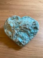 Blauwe Aragoniet hart., Ophalen of Verzenden, Mineraal