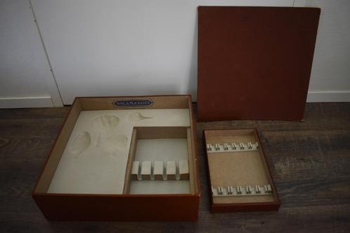 Sola - Gerritsen cassette doos voor 6 persoons bestek & etui, Antiek en Kunst, Antiek | Overige Antiek, Ophalen of Verzenden