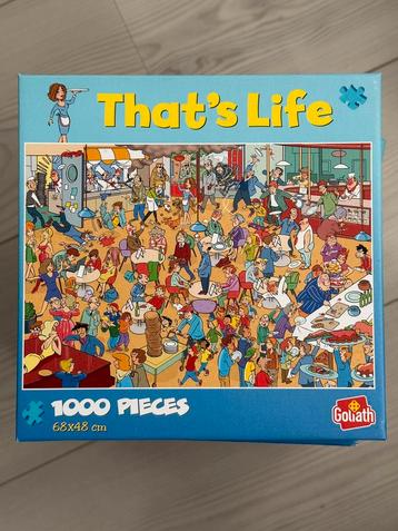 That’s life puzzels 4 stuks beschikbaar voor biedingen
