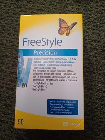 Freestyle Precision teststrips beschikbaar voor biedingen