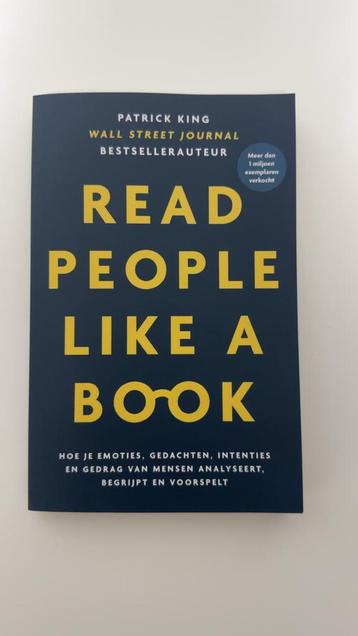Read People Like a Book - Patrick King beschikbaar voor biedingen