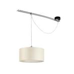 Lumina Moove Hanglamp Wit - Zo Goed Als Nieuw, Huis en Inrichting, Ophalen, Zo goed als nieuw, Stof, Minder dan 50 cm
