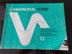 Werkplaatsboek onderdelenboek Honda CX 400 Ec - CX 500 Ec, Verzenden, Honda