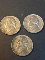 3 muntjes Amerika, Ophalen of Verzenden, Noord-Amerika