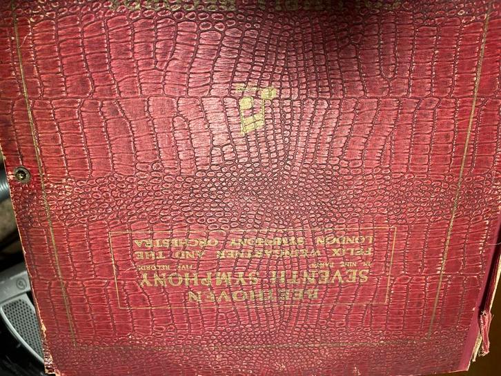 Beethoven 7e Symfonie - Felix Weingartner, Cd's en Dvd's, Vinyl | Klassiek, Gebruikt, Classicisme, Orkest of Ballet, 12 inch, Ophalen