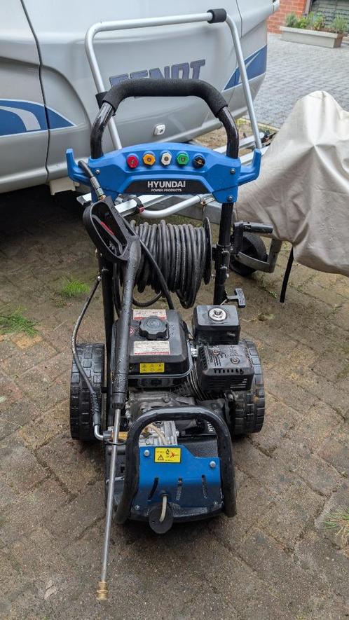 Hyundai hogedrukspuit, Tuin en Terras, Hogedrukreinigers, Gebruikt, Benzine, Ophalen