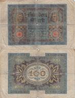 Duitsland 100 Mark 1920 P69b VG, Postzegels en Munten, Bankbiljetten | Europa | Niet-Eurobiljetten, Ophalen of Verzenden, Duitsland