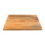 Telenan teak L 50x35cm(80419), Huis en Inrichting, Ophalen of Verzenden, Nieuw, Rechthoekig, Hout