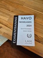 Gert P Broekema - Examentraining Havo Nederlands 2023, HAVO, Ophalen of Verzenden, Zo goed als nieuw, Gert P Broekema