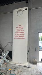 Reclame  bord  licht gewicht ongeveer 4.5m  hoog, Verzamelen, Ophalen of Verzenden, Gebruikt, Reclamebord