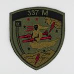 Patch Griekse luchtmacht 337M "Ghost" F-16 low vis, Verzenden, Nieuw, Patch, Badge of Embleem
