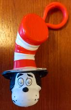Vintage Oddzon Dr. Seuss Cat in the Hat opbergsleutelhanger, Ophalen of Verzenden, Gebruikt, Knuffel of Figuurtje