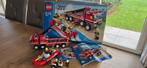LEGO 7213 Brandweer Off-Road Truck & Fireboat – met doos, Ophalen of Verzenden, Zo goed als nieuw, Complete set, Lego