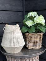 NIEUW BINNEN: SFEERMAKER LANTAARN van JUTE off white, Overige materialen, 25 tot 50 cm, Nieuw, Ophalen of Verzenden