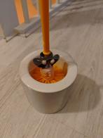Grappige WC Borstel met Houder, Huis en Inrichting, Badkamer | Badtextiel en Accessoires, Ophalen of Verzenden, Gebruikt, Wit