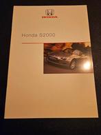 Brochure Honda S2000 2002, Ophalen of Verzenden, Zo goed als nieuw, Honda