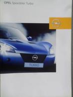 Opel Speedster 2.2 & Turbo 2003 Brochure, Boeken, Auto's | Folders en Tijdschriften, Gelezen, Opel, Verzenden