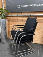 Stapelbare vergaderstoelen (12 stuks) Flexi Comfort, Ophalen, Zwart, Xx, Xx