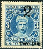 Indiase Staten Cochin 36-I-pf - Maharadja Ramavarma XV, Postzegels en Munten, Postzegels | Azië, Verzenden, Zuid-Azië, Postfris