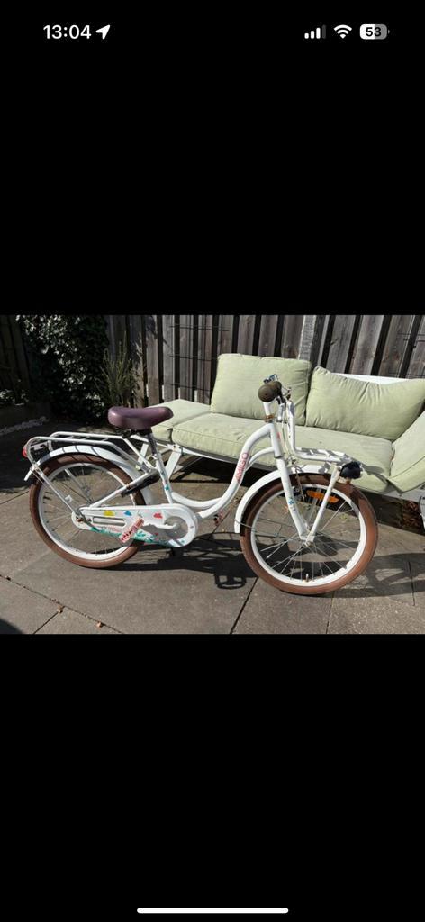 20 inch meisjesfiets, Fietsen en Brommers, Fietsen | Meisjes, Gebruikt, 20 inch, Ophalen