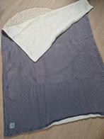 Uni | Jollein deken | Jollein ledikant deken grijs 100 x 150, Kinderen en Baby's, Ophalen of Verzenden, Zo goed als nieuw, 85 tot 100 cm