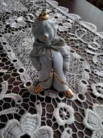 Porseleinen clown capodimonte met swarovski steentjes, Ophalen of Verzenden, Zo goed als nieuw, Mens