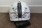 Witte ski of snowboardhelm Spex, Sport en Fitness, Ophalen of Verzenden, Gebruikt, Helm of Bescherming