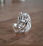 Sterling zilveren ring met paardenhoofd, Ophalen of Verzenden, Zilver, Zilver, Dame