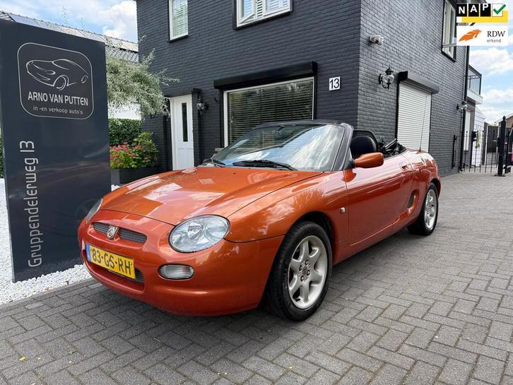 MG F 1.8i met Hardtop, Auto's, MG, Bedrijf, Te koop, F, Alarm, Centrale vergrendeling, Elektrische ramen, Metallic lak, Open dak