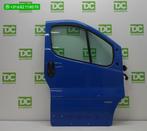 Renault Trafic ('01-'14) Voorportier rechts blauw, Rechts, Gebruikt, Ophalen of Verzenden, Renault